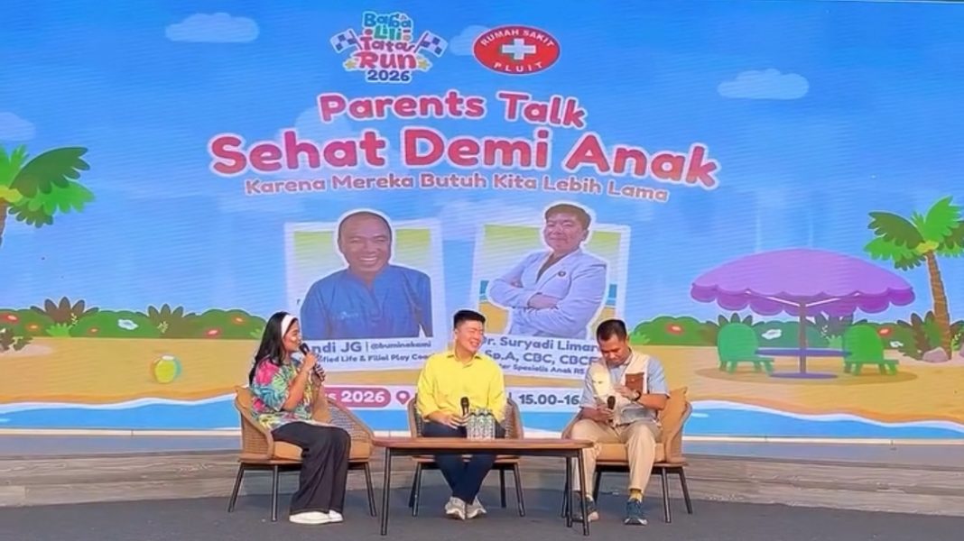 BABA LILI TATA RUN 2026 Menghadirkan Narasumber Expert di Parents Talk